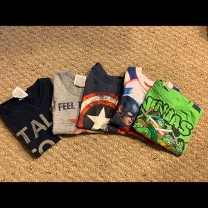 Boys 2T Action Figure shirts
